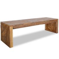 VidaXL TV-Schrank 110x35x36 cm Massivholz Teak 