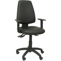 PIQUERAS Y CRESPO Elche Simpiel Stuhl schwarz mit verstellbarem Arm