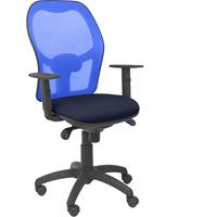 PIQUERAS Y CRESPO Stuhl Jorquera Netzgewebe blau Sitz bali blau