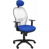 Bureaustoel Jorquera met witte rugleuning - Piqueras y crespo