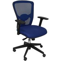 PIQUERAS Y CRESPO Pozuelo Stuhl blau Netzrückenlehne blau 3D-Sitz