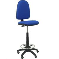 PIQUERAS Y CRESPO Ayna bali blauer Hocker Parkettrollen