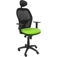 Bureaustoel Jorquera met rugleuning zwart - Piqueras y crespo
