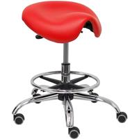 PIQUERAS Y CRESPO Alatoz Hocker rot Kunstleder