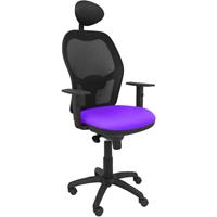Bureaustoel Jorquera met rugleuning zwart - Piqueras y crespo