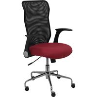 PIQUERAS Y CRESPO Minaya Stuhl schwarz Netzrückenlehne bali kastanienbraun Sitz