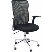 PIQUERAS Y CRESPO Minaya Stuhl schwarz Netzrücken schwarz 3D-Sitz