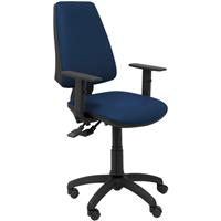 PIQUERAS Y CRESPO Elche simpiel marineblauer Synchronstuhl mit verstellbarem Arm
