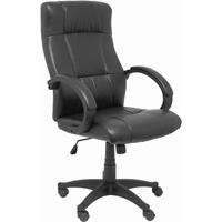 PIQUERAS Y CRESPO Sessel Munera similpiel schwarz