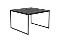 Haluta | Bijzettafel Black Stack teakhout