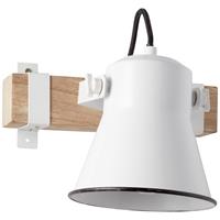 Brilliant Plow 82110/05 Wandspot E27 10 W LED Wit, Hout (licht)