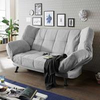 LOMADOX Schlafsofa mit Bettkasten in 208x134 cm INSUL-09, in der Farbe senf