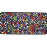 Primaflor-Ideen in Textil Vloerkleed voor de kinderkamer Big City Straten-speelkleed, straatbreedte ca. 9 cm, kinderkamer