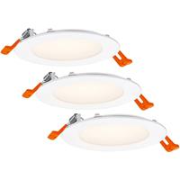 LEDVANCE 4058075629400 LED-Einbauleuchte 3er Set 8W Warmweiß Weiß