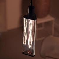 Philips Crystal Giant smoky LED-Lampe E27 6,5W