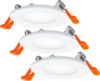 LEDVANCE 4058075629387 LED-Einbauleuchte 3er Set 4.50W Warmweiß Weiß