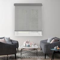 Madeco manueel thermisch lichtdoorlatend rolgordijn lichtgrijs 60x190cm