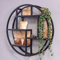 Idk Starfurn Wandrek Rond 75 cm Naturel Mangohout