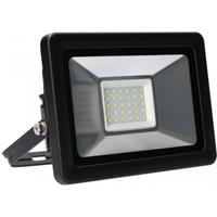 buitenlampenshop.nl LED straler 30W 2250 lumen 4000K IP65 zwart 120° met connector en montagebeugel