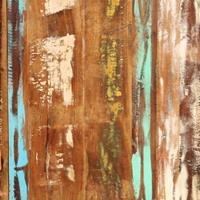 vidaXL Eettafel 200x100x75 cm massief gerecycled hout