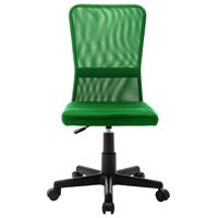 vidaxl Kantoorstoel 44x52x100 cm mesh stof groen