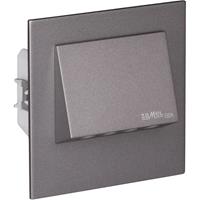Zamel Navi 11-221-32 LED-Wandeinbauleuchte 0.42W Warmweiß Graphit