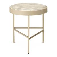 Ferm Living Travertine Beistelltisch medium Cashmere