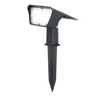 HOFTRONIC™ Odessa LED Solar Tuinspot 6000K daglicht wit IP65 Spatwaterdicht Prikspot Grondspot