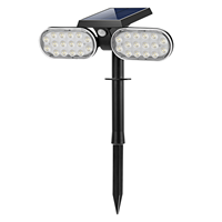 HOFTRONIC™ Solar LED Tuinspot Pato PIR met bewegingssensor 3000K warm wit Prikspot Grondspot