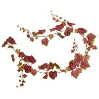 Kunst Druivenblad Guirlande hanger 180cm - roze