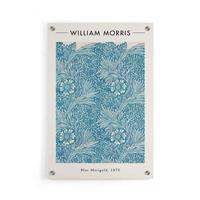 Walljar | Plexiglas schilderij William Morris Blue Marigold