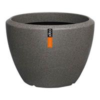 Capi Arc Granite Bloempot Ø 60 cm - Antraciet