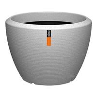 Capi Arc Granite Bloempot Ø 60 cm - Ivoor