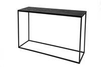 Haluta | Sidetable Black Stack teakhout