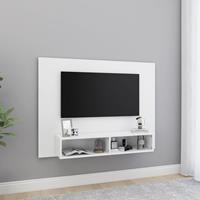 VidaXL TV-Wandschrank Weiß 120x23,5x90 cm Spanplatte 