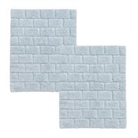 Seahorse Metro - Badmat - 50x60 Cm - Gentle Blue et Van 2