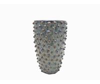 Expo XL Vaas Spotted Ceramic, Dark Grey