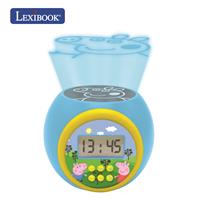 Lexibook Peppa Pig Wecker mit Projektion blau/gelb