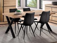 Mobistoxx Eettafel LIEZE 170 cm franse eik met X-poten
