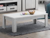 Mobistoxx Salontafel ELVITA 120 cm gebleekte eik