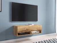 Mobistoxx TV-meubel ACAPULCO 1 klapdeur 100 cm wotan eik zonder led
