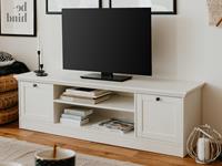 Mobistoxx Tv-meubel LANDO 2 deuren wit