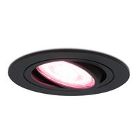 Homeylux Smart WiFi LED inbouwspot zwart Miro RGBWW kantelbaar IP20