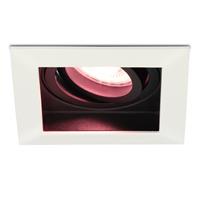 Hofronic Durham slimme LED inbouwspot - WiFi & Bluetooth - Dimbaar via app - Kantelbaar - Vierkant - RGBWW - 5.5W - GU10 - Wit - IP20 voor binnen