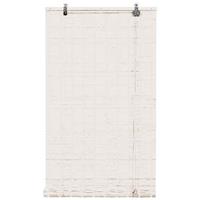 Fenstr Rolgordijn bamboe wit - 90x180 cm