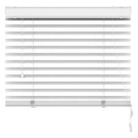 Leen Bakker Jaloezie houtlook 50 mm wit - 180x175 cm