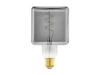 EGLO ledlamp kubus smoky E27 4W