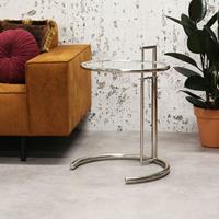 Dimehouse Moderne bijzettafel Taffy metaal glas