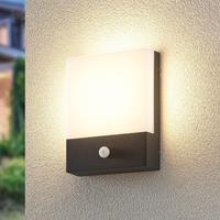 LINDBY Vanira LED-Wandleuchte für außen mit Sensor - 