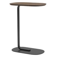 Muuto Relate Beistelltisch 73.5 cm Eiche geraucht/Schwarz